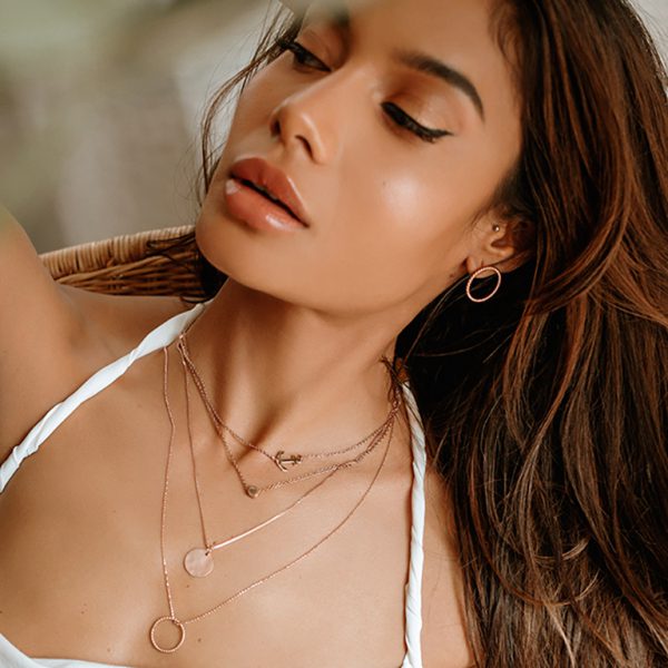 Hammered medaljon privjesak Iva Viljevac