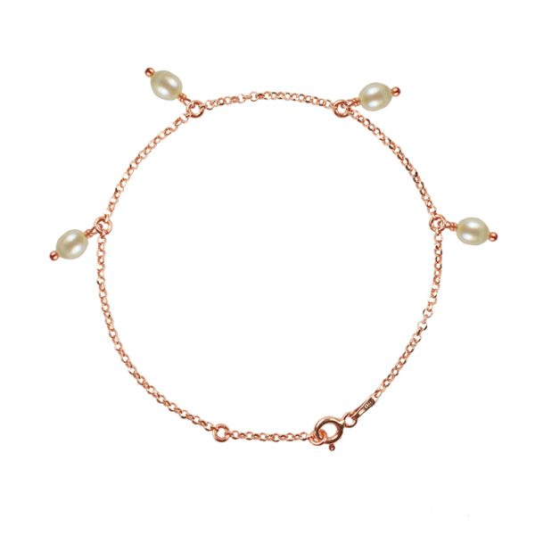 Pearl Charms narukvica - rosegold