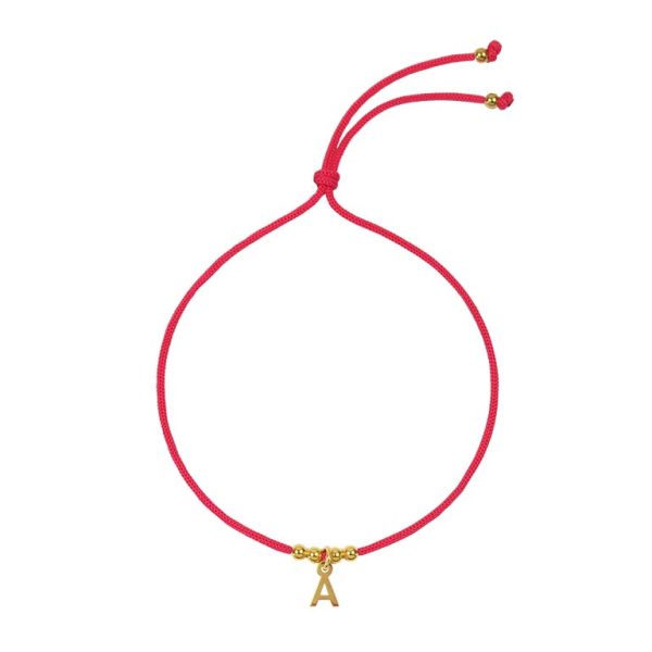 Initial narukvica s konopom