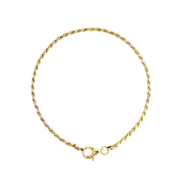 Twist narukvica - zlatna