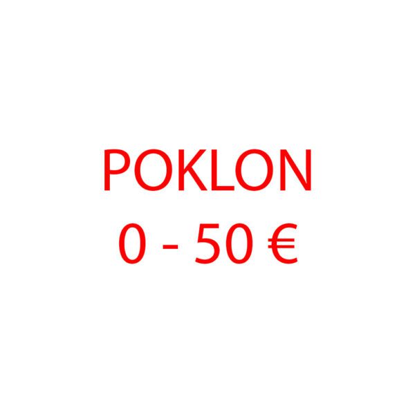 Poklon 0 - 50 €